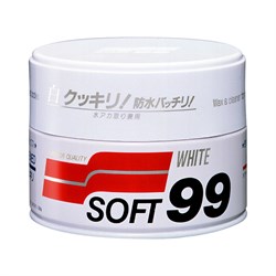 Soft99 Soft Wax полироль для кузова с воском карнауба защитный для светлых а/м, 350 гр, 00020 00020 - фото 4530