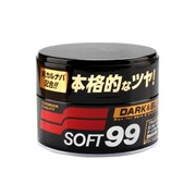 Soft99 Soft Wax полироль для кузова с воском карнауба защитный для тёмных а/м, 300 гр, 00010 00010